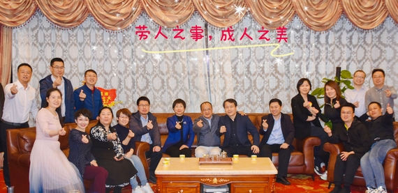 合影