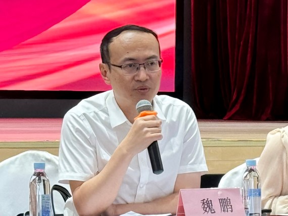 市人社局魏鹏处长致辞